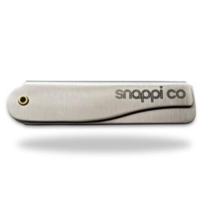 Snappi Co® Metal Folding Beard Comb | 304 Stainless Steel Pocket Comb for Men for Beard Grooming, Hair Styling & Moustache Care | Compact Flip Comb, Portable Mens EDC...