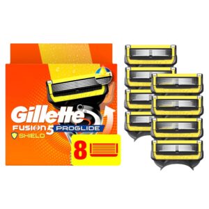 Gillette ProGlide Shield Razor Refills for Men, 8 Blade Refills